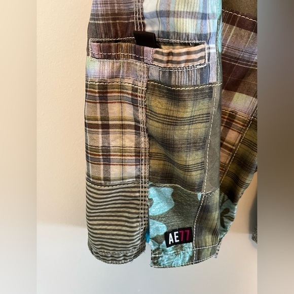 AE Men’s American Eagle swim trucks Classic Board Shorts men’s sz 33 - Picture 4 of 9